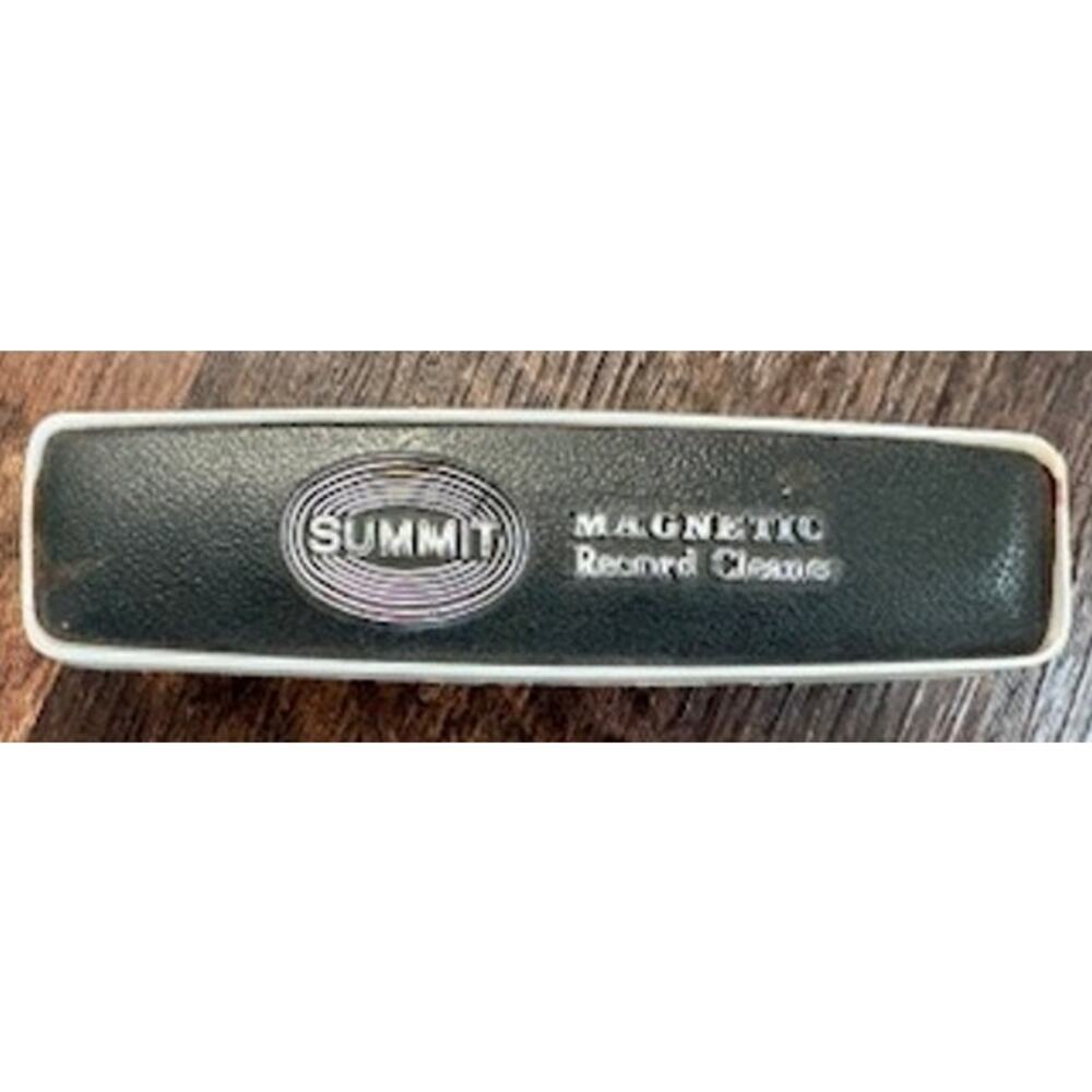 Vintage Summit Magnetic Record Cleaner Vinyl LP Turntable Dust Brush Tool